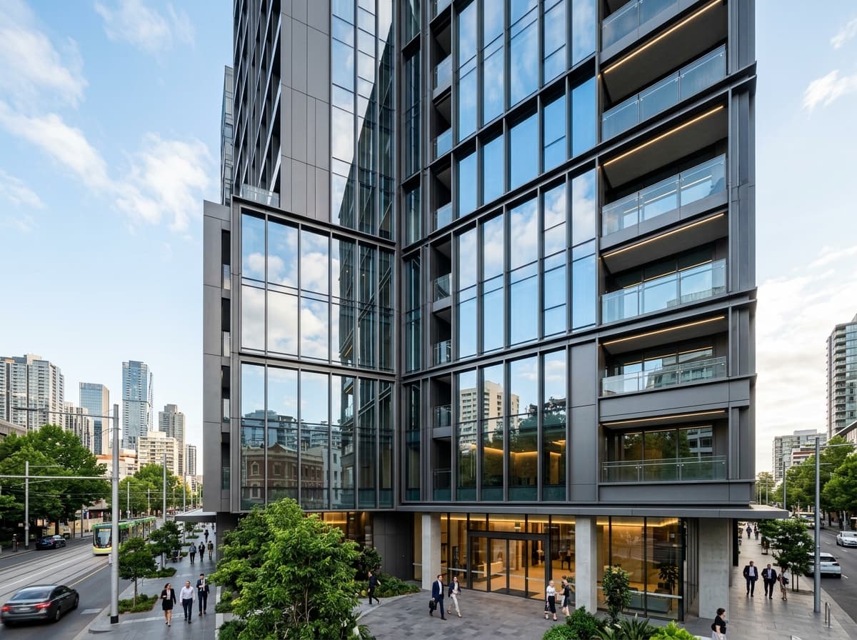 Aluminium glazed window system and building glass façade structural glazing